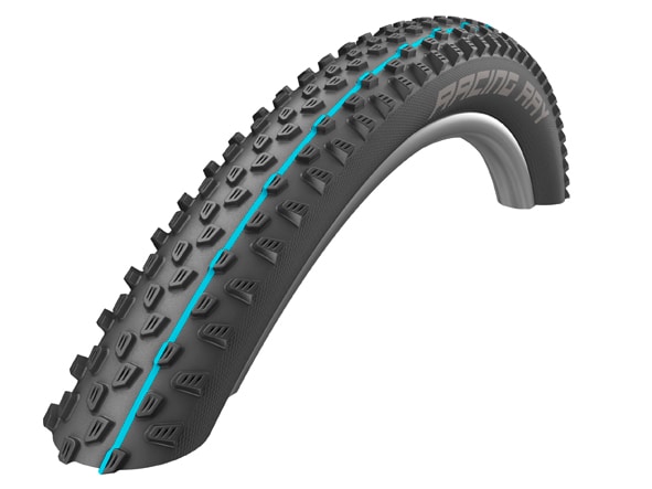 Schwalbe Däck, Racing Ray SnakeSkin TL-Easy EVO -19, 29"