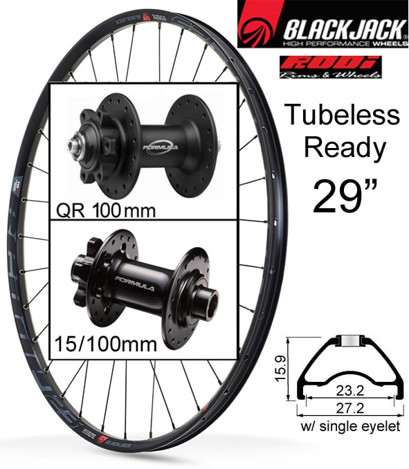 Black Jack Hjul, Rodi XC.23 29", SHIMANO/SRAM