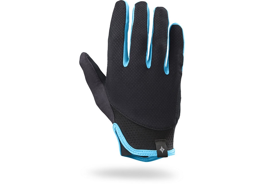 Specialized Handske, Womens Trident LF, Black/Turquoise