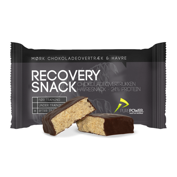 PurePower Bar, Recovery Snack 60g, Chocolate Coated Wheat