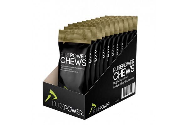 PurePower Chews, Mixed Flavours 12x40 gram
