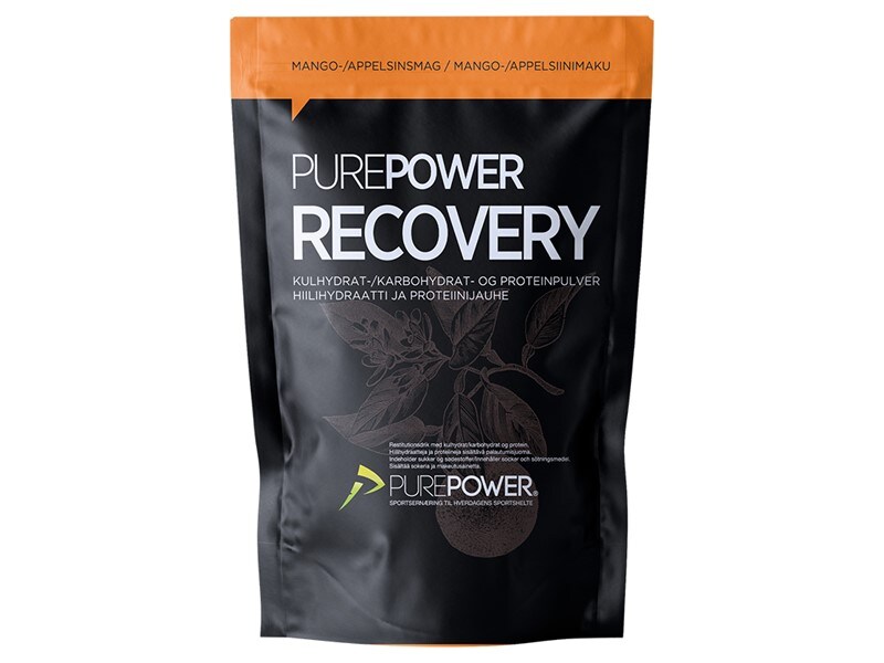 PurePower Återhämtningsdryck, Recovery 1kg, Diverse Smakalternativ