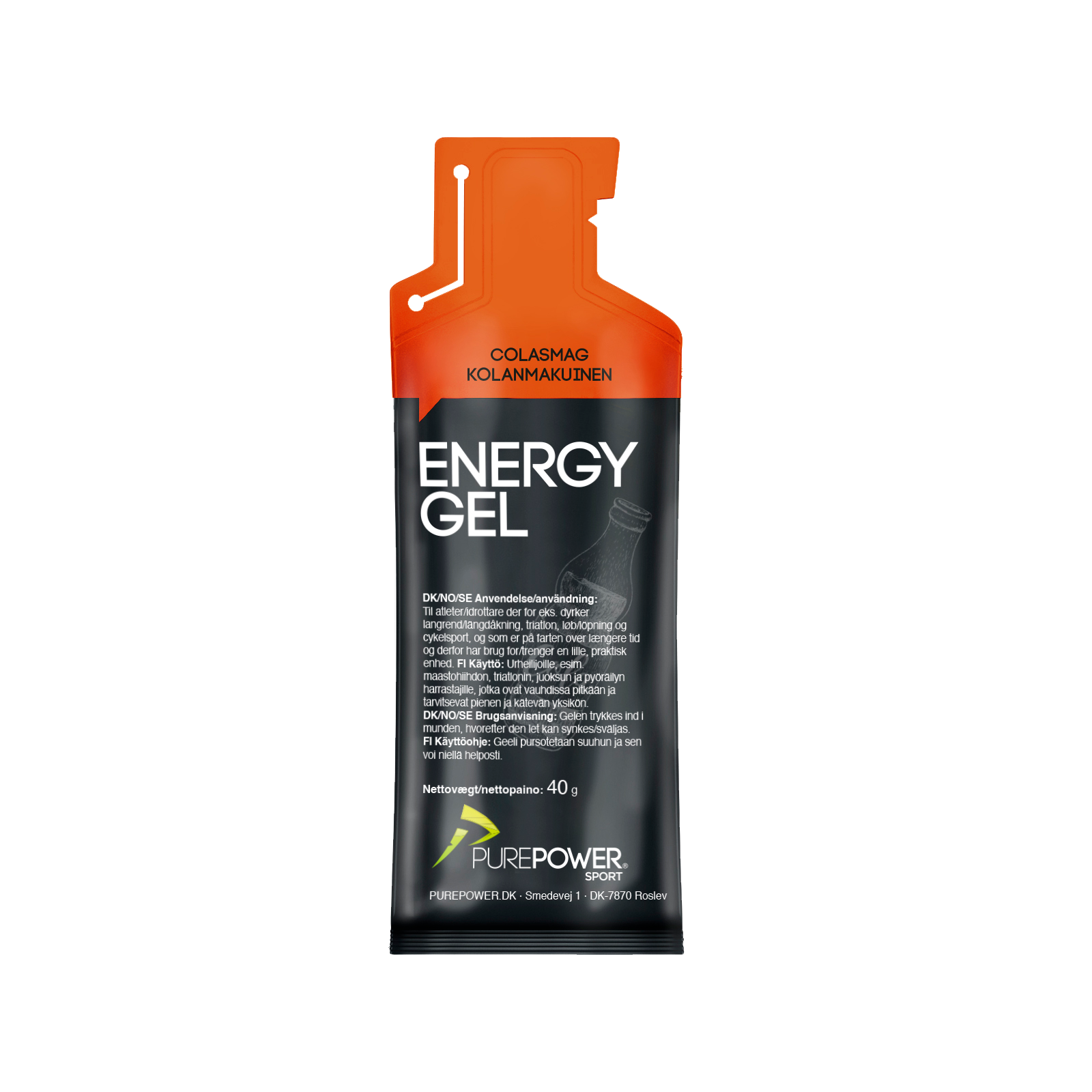 PurePower Gel, Energy Gel 40g, Cola