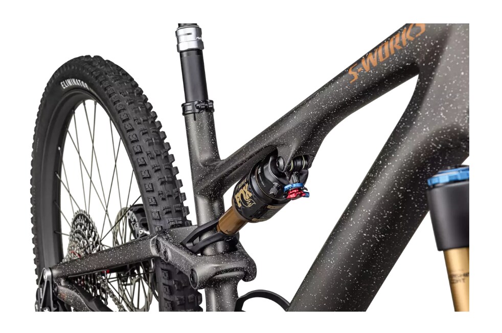 Specialized Cykel, Stumpjumper 15 S-Works, Satin Gunmetal / Clay / White Mtn / Dove Grey / Gloss Bronze