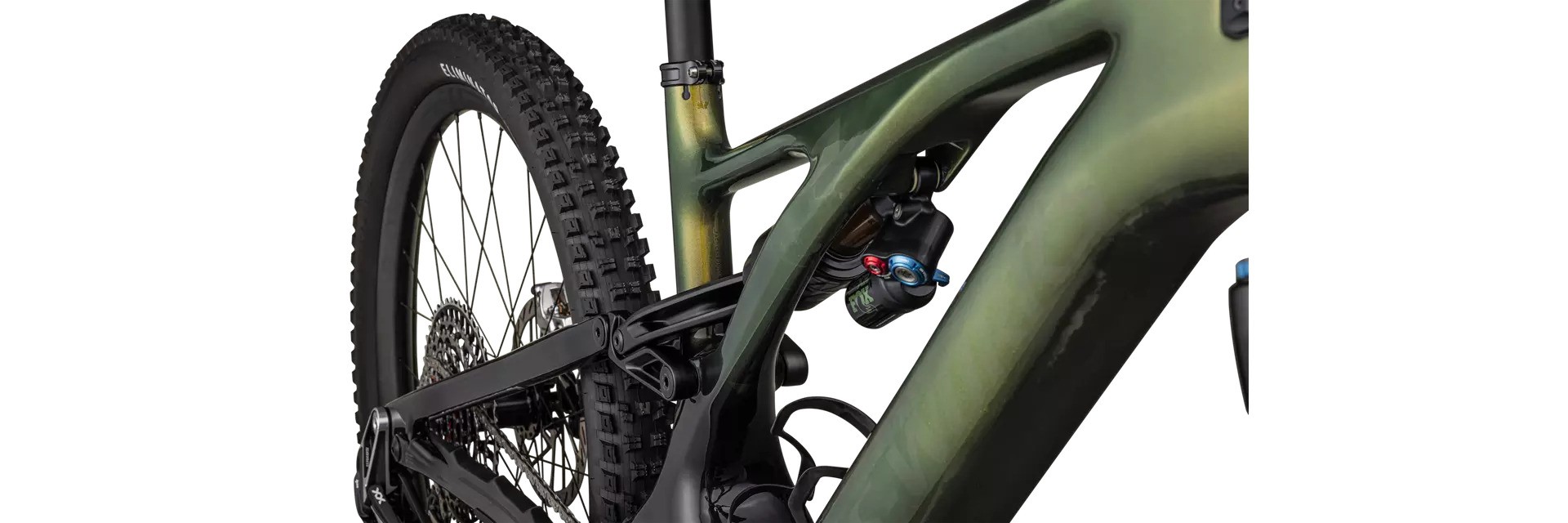 Specialized Cykel, S-Works Turbo Levo, GLOSS GOLD PEARL OVER CARBON / CARBON / GOLD PEARL OVER CARBON