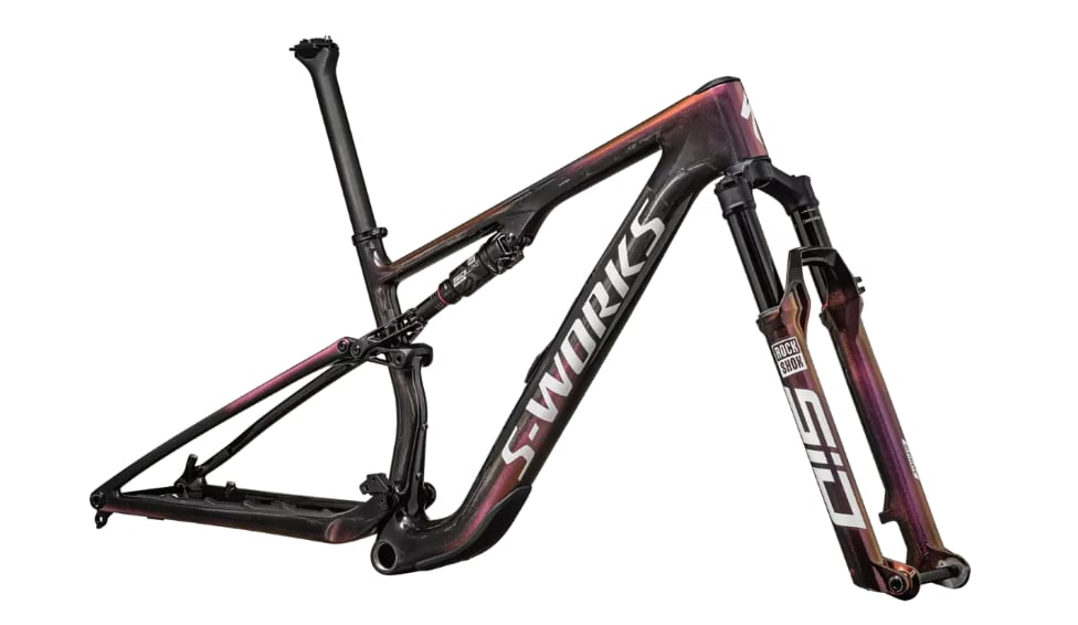 Specialized Ram, Epic 8 S-Works, Gloss Carbon/Metallic Vivid Pink/Viavi Magenta Gold/Metallic Midnight Shadow/White