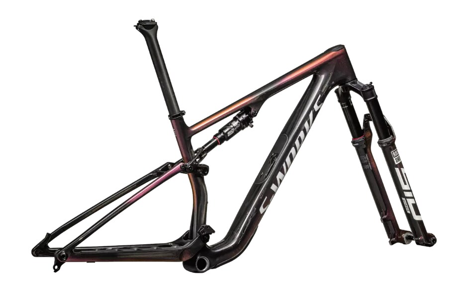 Specialized Ram, Epic 8 S-Works, Gloss Carbon/Metallic Vivid Pink/Viavi Magenta Gold/Metallic Midnight Shadow/White