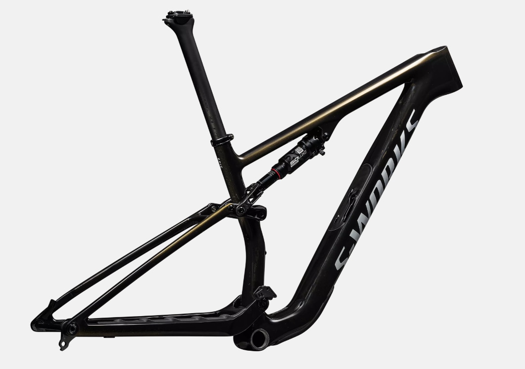 Specialized Ram, Epic 8 S-Works, Gloss Carbon Gold Pearl / Metallic White Silver