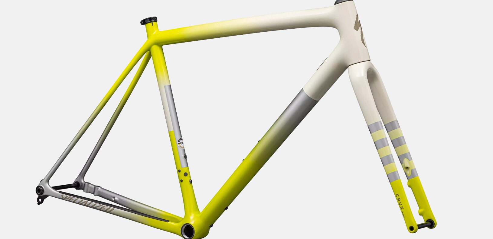 Specialized Ram, Crux 10r (PRO/EXPERT/COMP), Birch / Ion Metallic / Silver Dust / Taupe