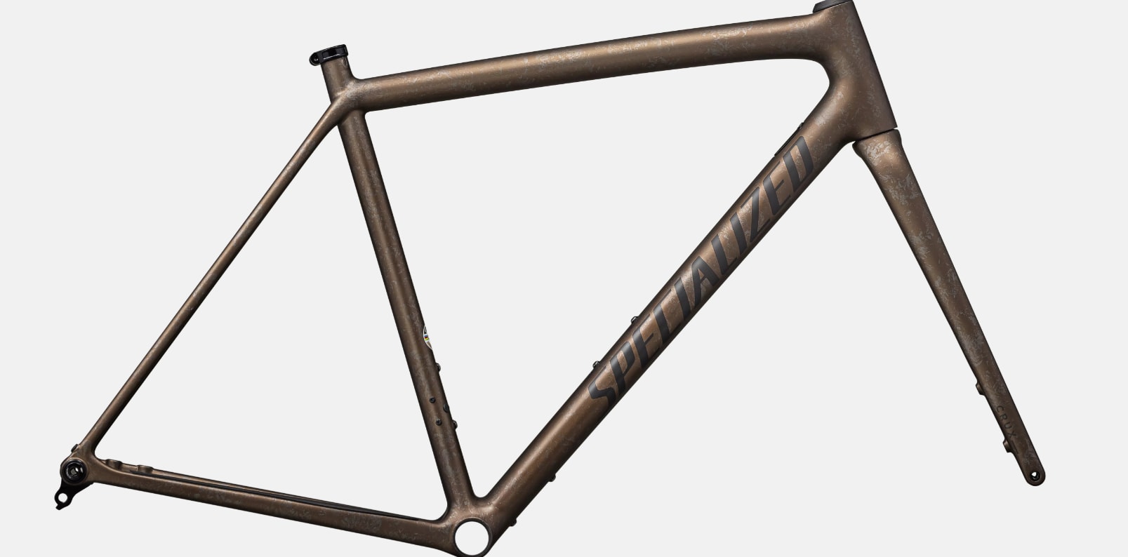 Specialized Ram, Crux 10r (PRO/EXPERT/COMP), Burnt Gold Metallic / Black Pearl Dry Impasto / Obsidian