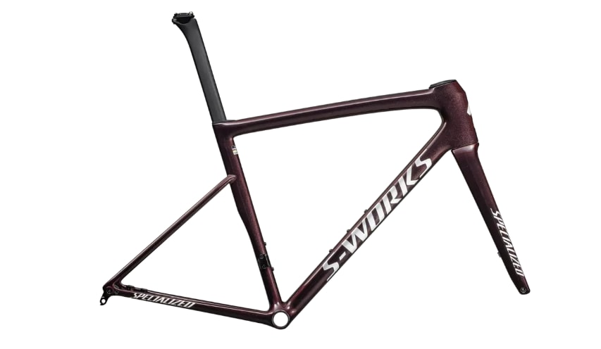 Specialized Ram, Tarmac SL8 S-Works, Gloss Solidity / Red To Black Pearl / Metallic White Silver