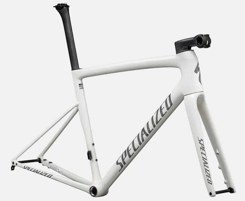 Specialized Ram, Tarmac SL8 FACT 10r, Gloss Dune White / Black Pearl Over Ashen