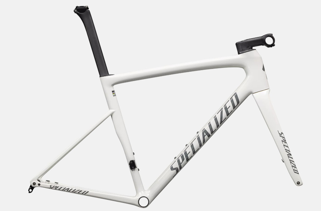 Specialized Ram, Tarmac SL8 FACT 10r, Gloss Dune White / Black Pearl Over Ashen