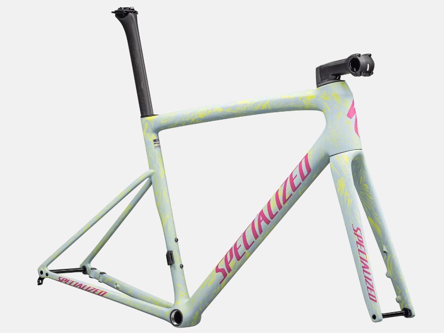 Specialized Ram, Tarmac SL8 FACT 10r, Satin Ion Metallic / Sea Foam Strata / Rebel Pink