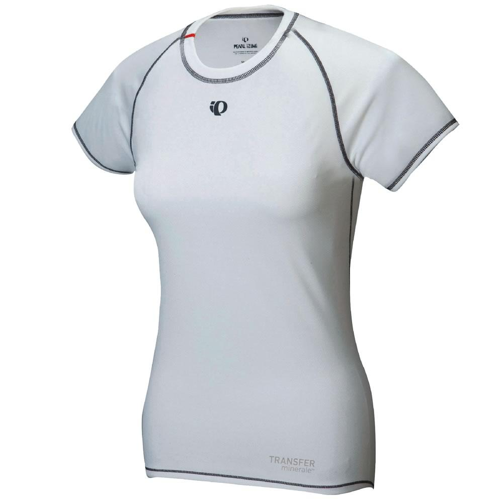 Pearl Izumi Underställ, Women's Transfer Short Sleeve Vit