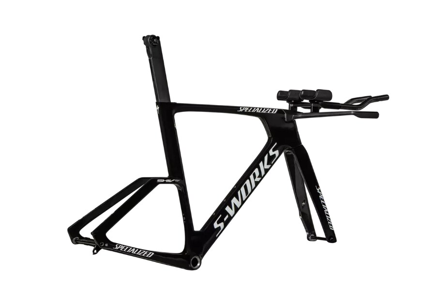 Specialized Ram, Shiv TT S-Works Module, Gloss Tarmac Black / Metallic White Silver