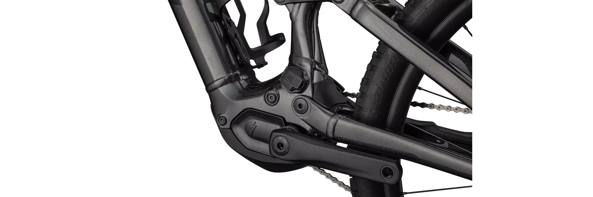 Specialized Cykel, Turbo Levo SL Comp Alloy, GLOSS CHARCOAL / SILVER DUST / BLACK