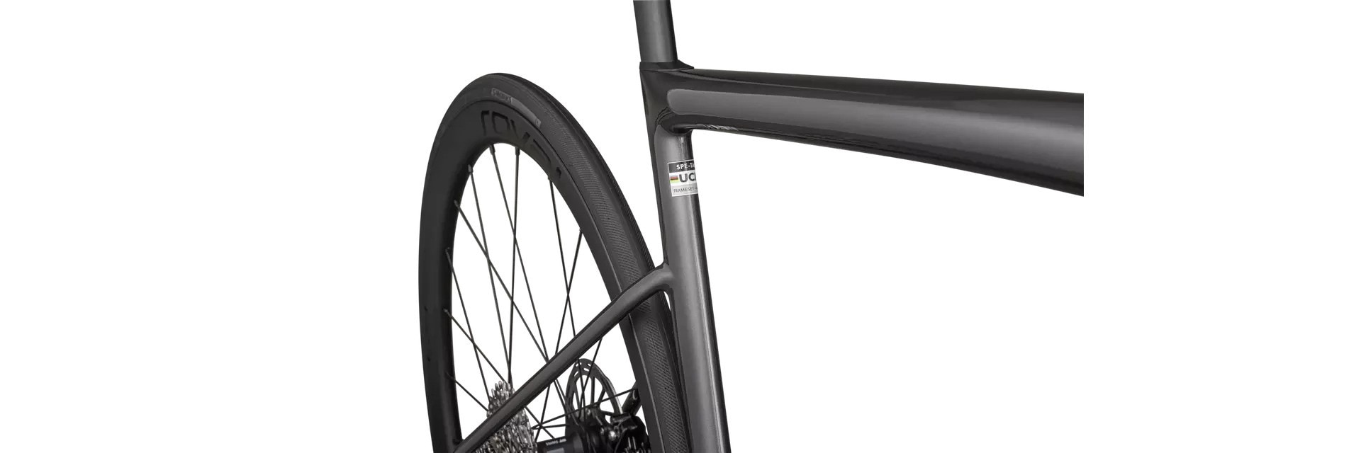 Specialized Cykel, Tarmac SL8 Expert, GLOSS SMOKE / OBSIDIAN