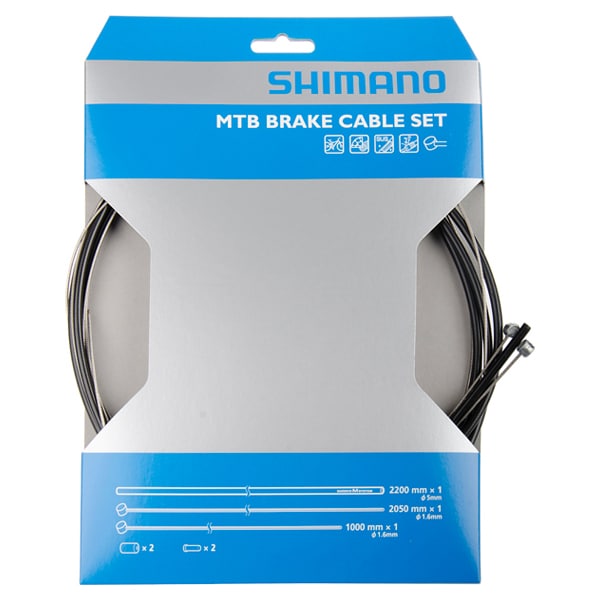 Shimano Bromsvireset, Shimano MTB Rostfritt, Svart