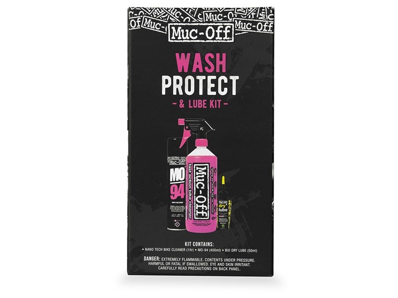 Muc-Off Cykelvårdskit, Wash Protect & Dry Lube Kit