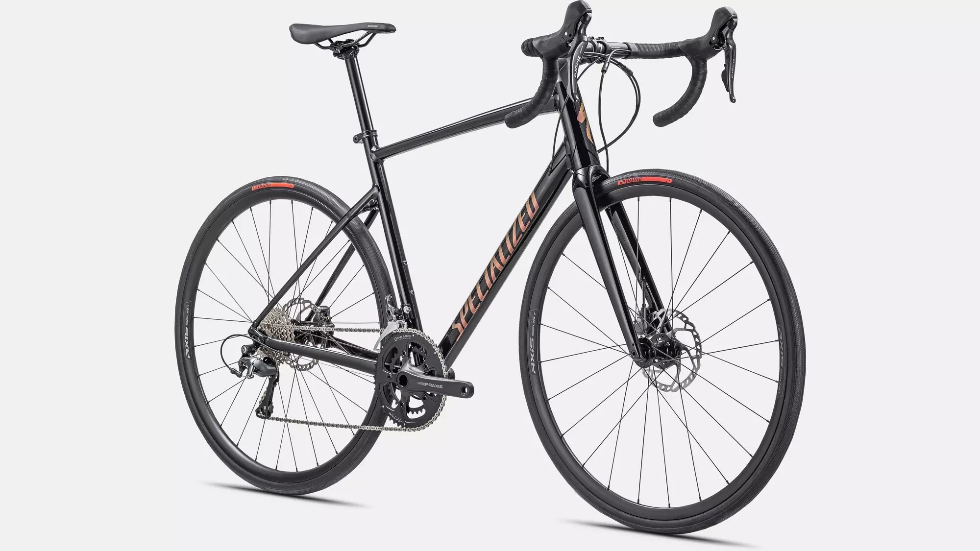 Specialized Cykel, Allez E5 Sport, Gloss Tarmac Black