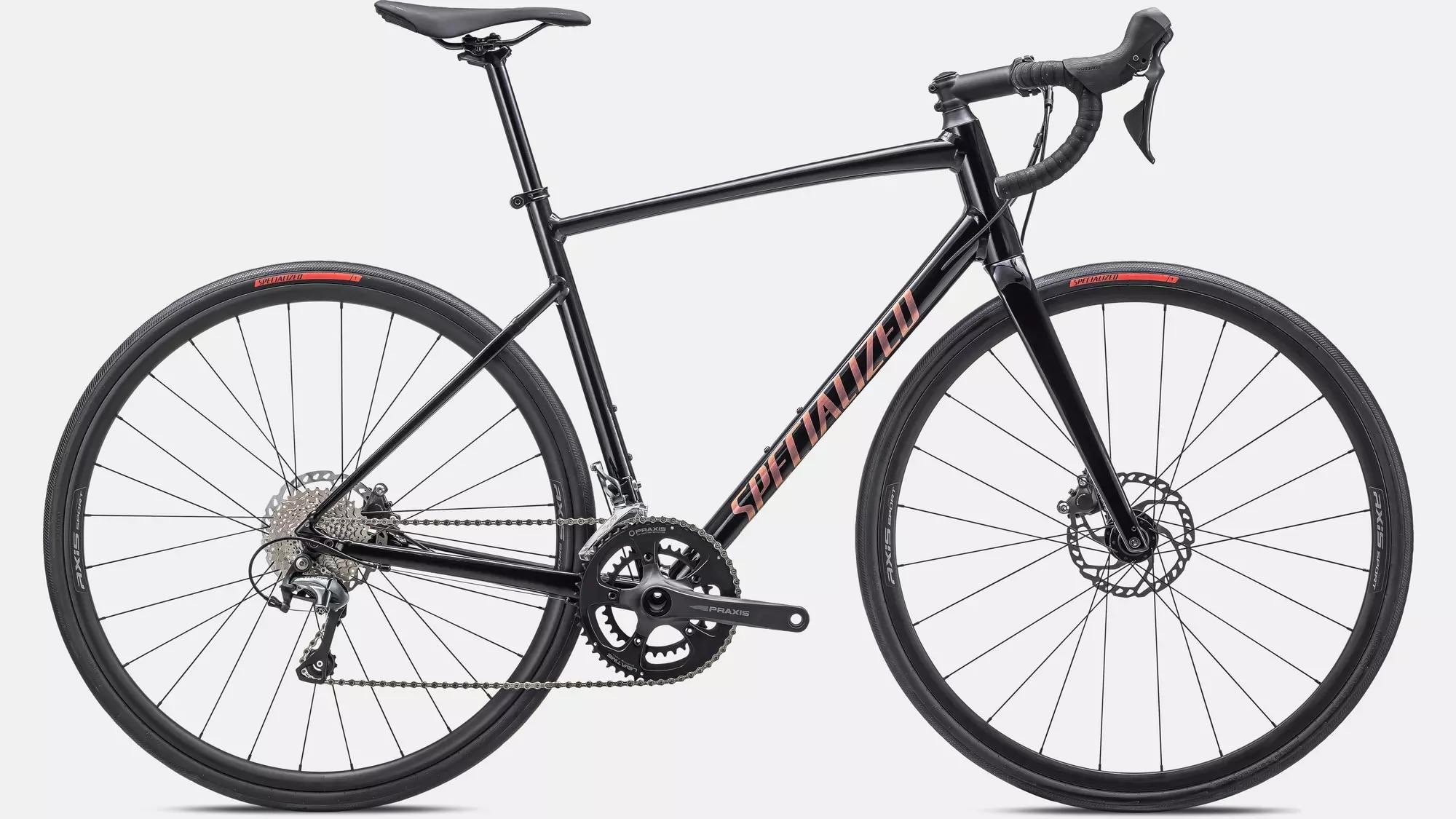 Specialized Cykel, Allez E5 Sport, Gloss Tarmac Black