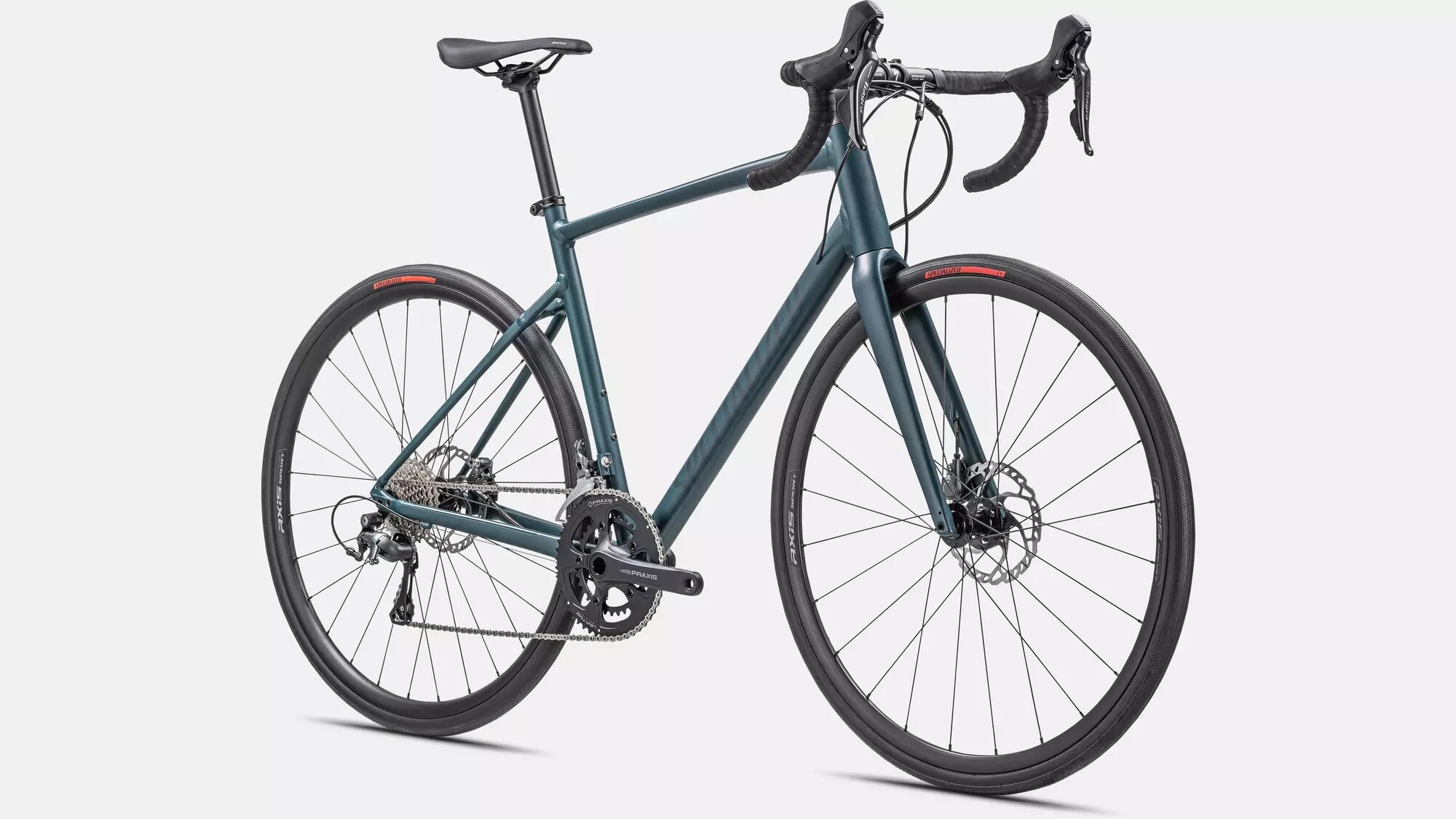 Specialized Cykel, Allez E5 Sport, Satin Tropical Teal / Teal Tint / Arctic Blue
