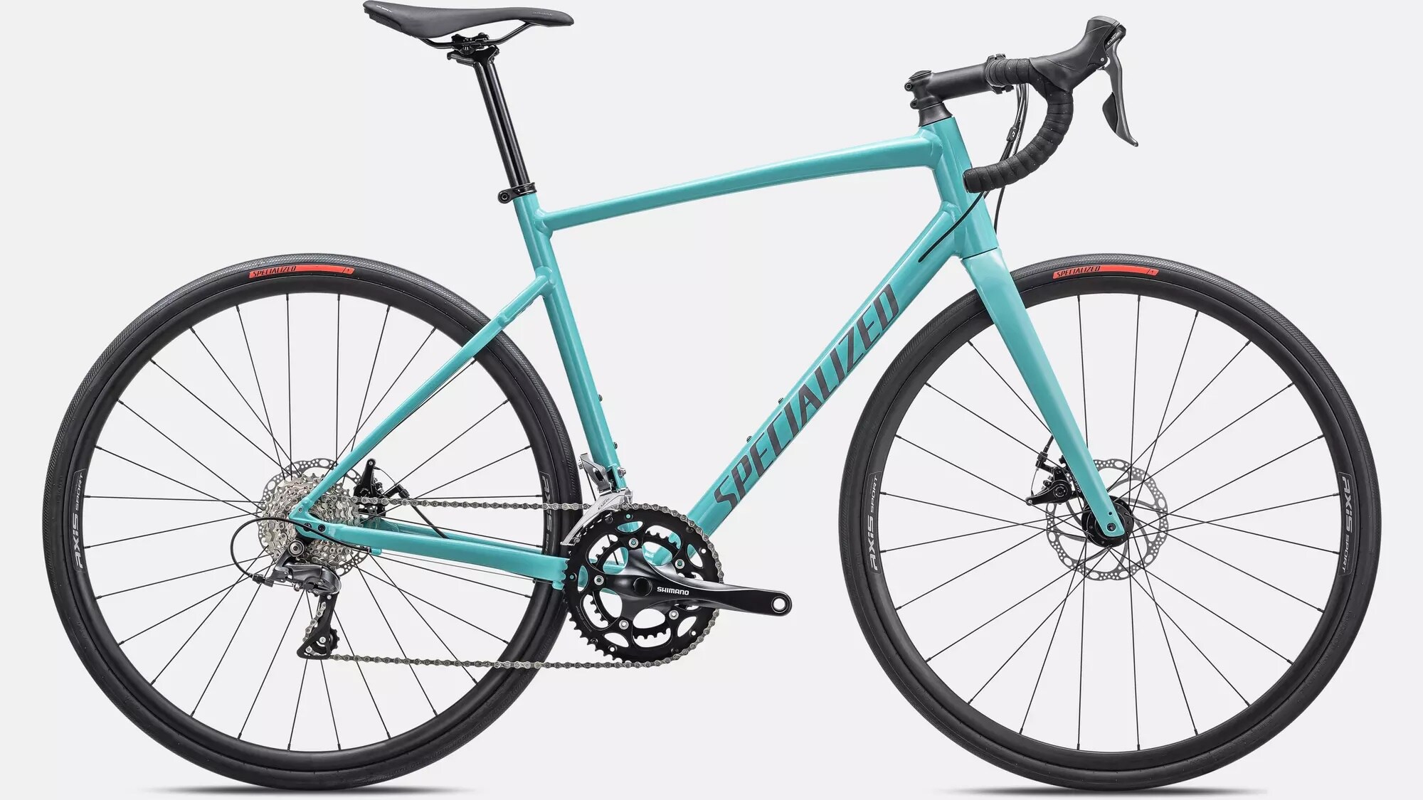 Specialized Cykel, Allez E5 Disc,Gloss Lagoon Blue / Cool Grey / Blaze