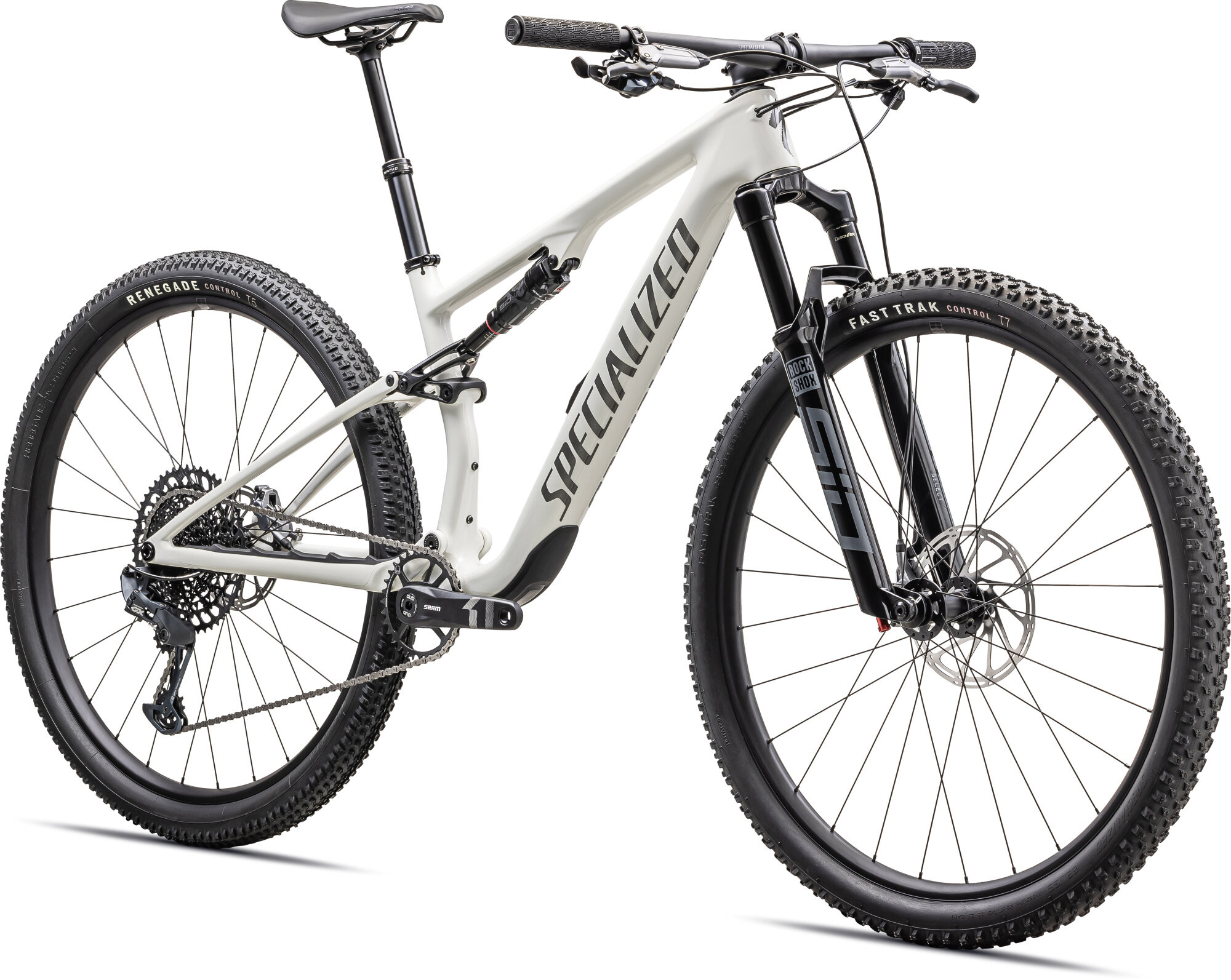 Specialized Cykel, Epic 8 Comp, Gloss Dune/White Smoke