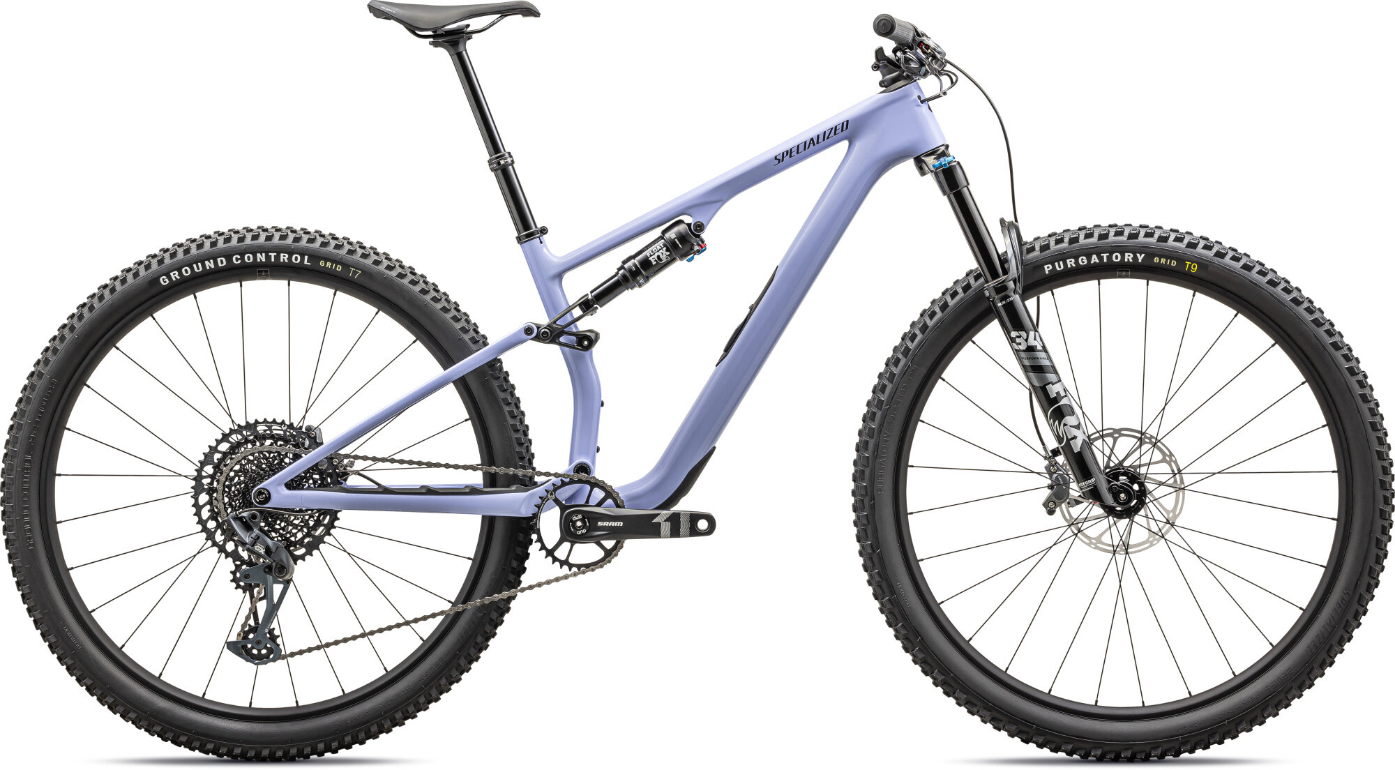 Specialized Cykel, Epic EVO 8 Comp, Gloss Purple Inidigo/Midnight Shadow