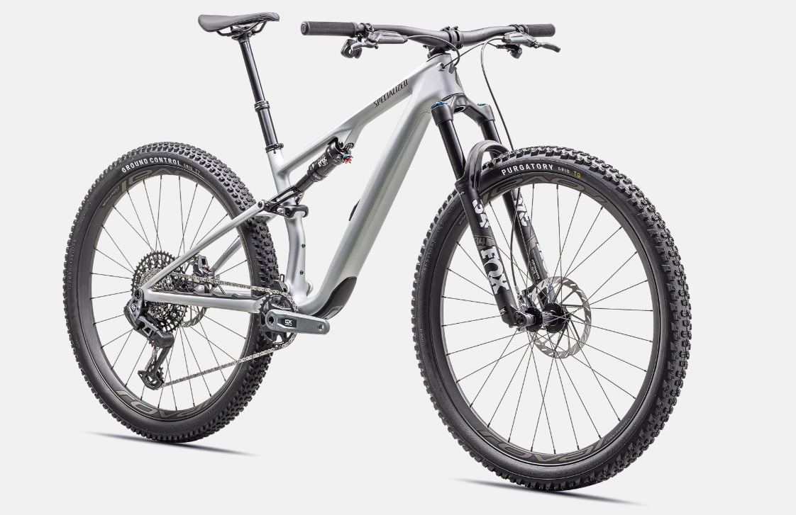 Specialized Cykel, Epic EVO 8 Expert, Satin Silver Dust / Gunmetal