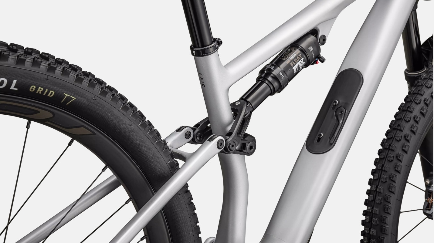 Specialized Cykel, Epic EVO 8 Expert, Satin Silver Dust / Gunmetal