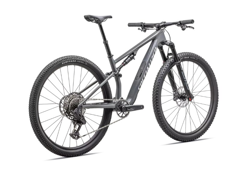 Specialized Cykel, Epic 8 Comp AXS, Gloss Ashen Gray / White