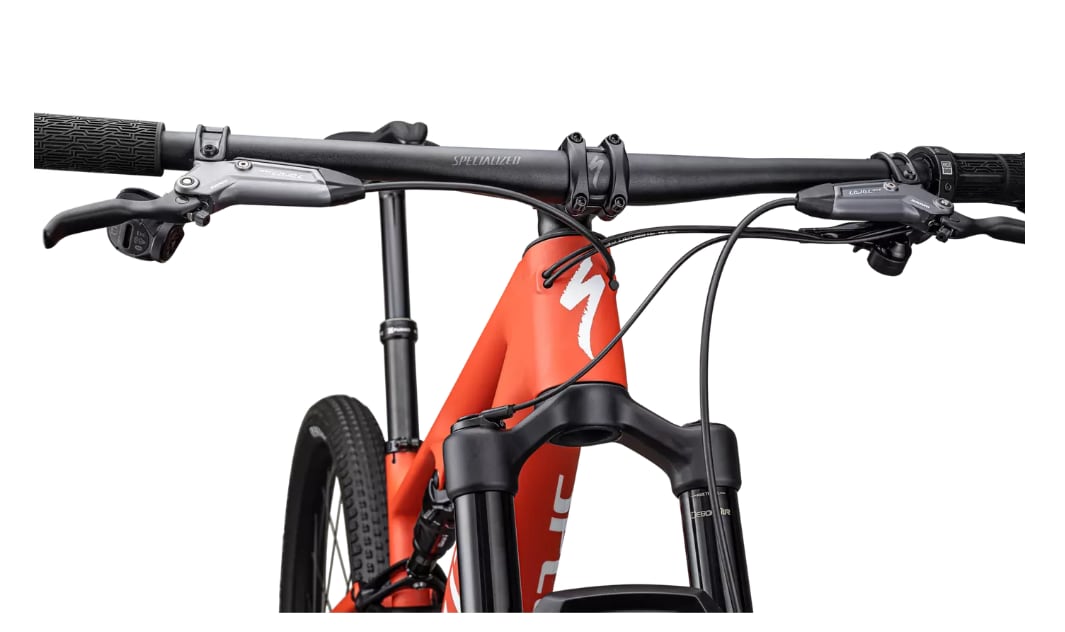 Specialized Cykel, Epic 8 Comp AXS, Satin Deep Orange / White