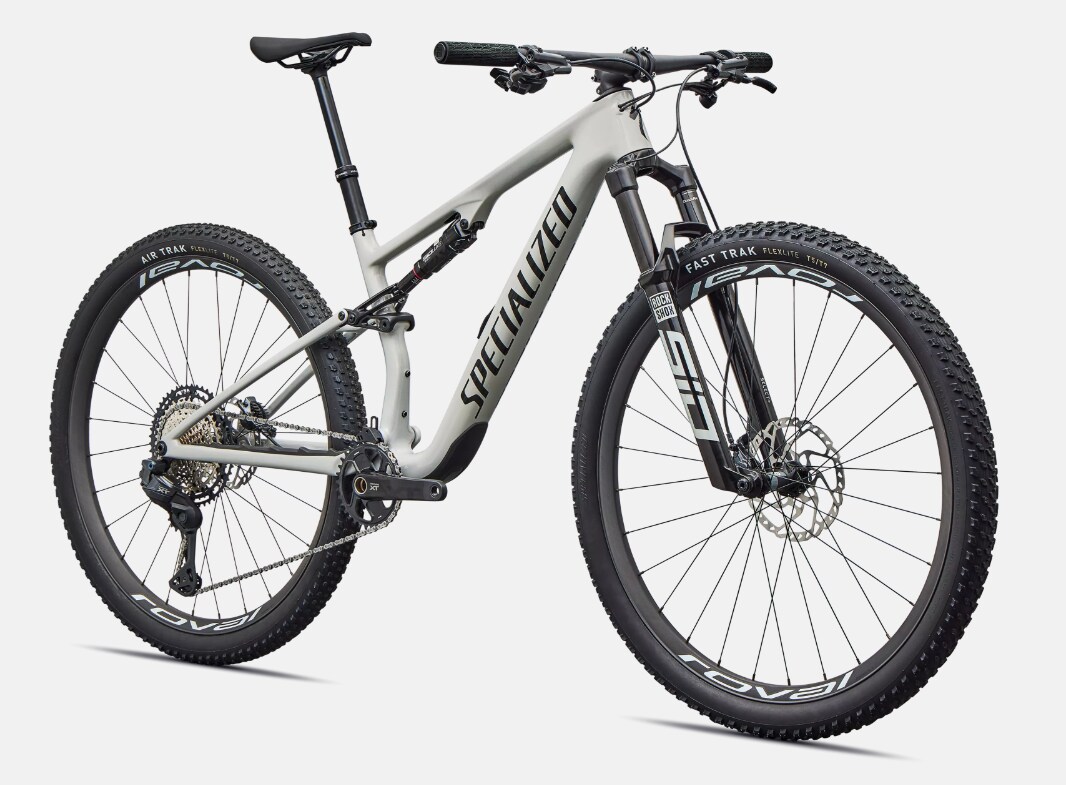 Specialized Cykel, Epic 8 Expert Di2, Gloss Dolomite Metallic / Obsidian