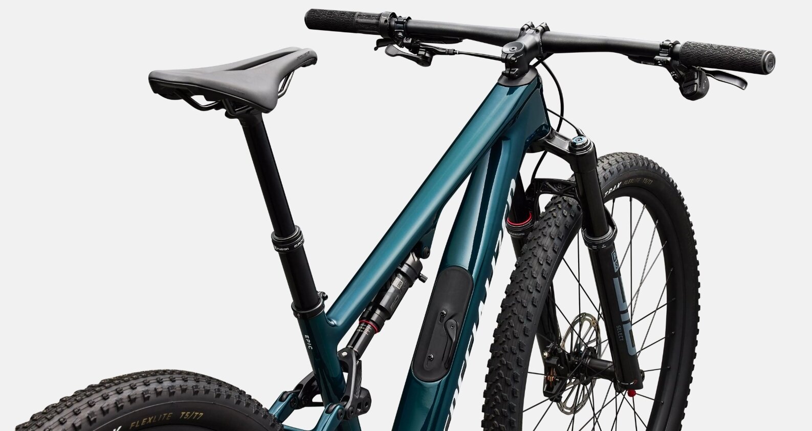 Specialized Cykel, Epic 8 Comp AXS-1000, Gloss Emerald Metallic / White