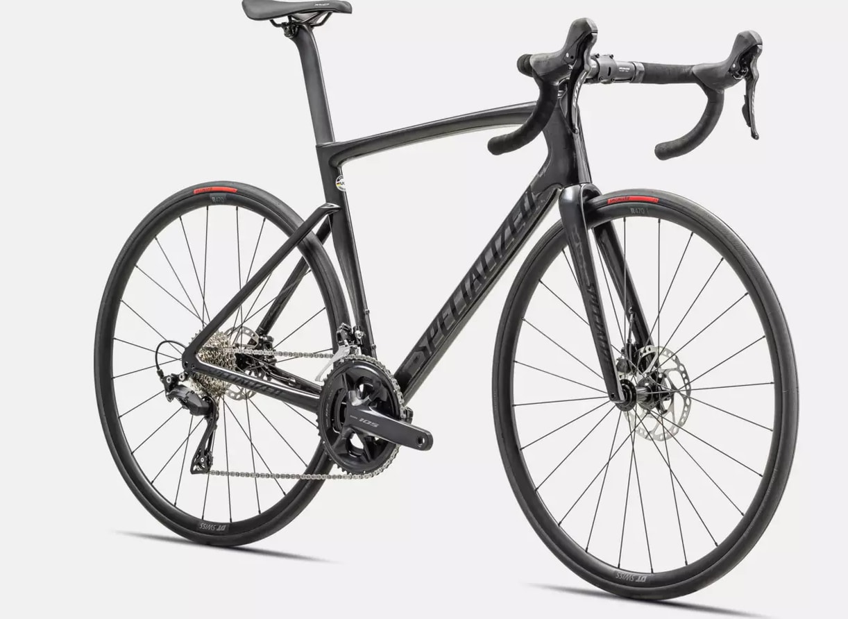 Specialized Cykel, Tarmac SL7 SPORT 105, GLOSS CARBON / METALLIC DARK NAVY