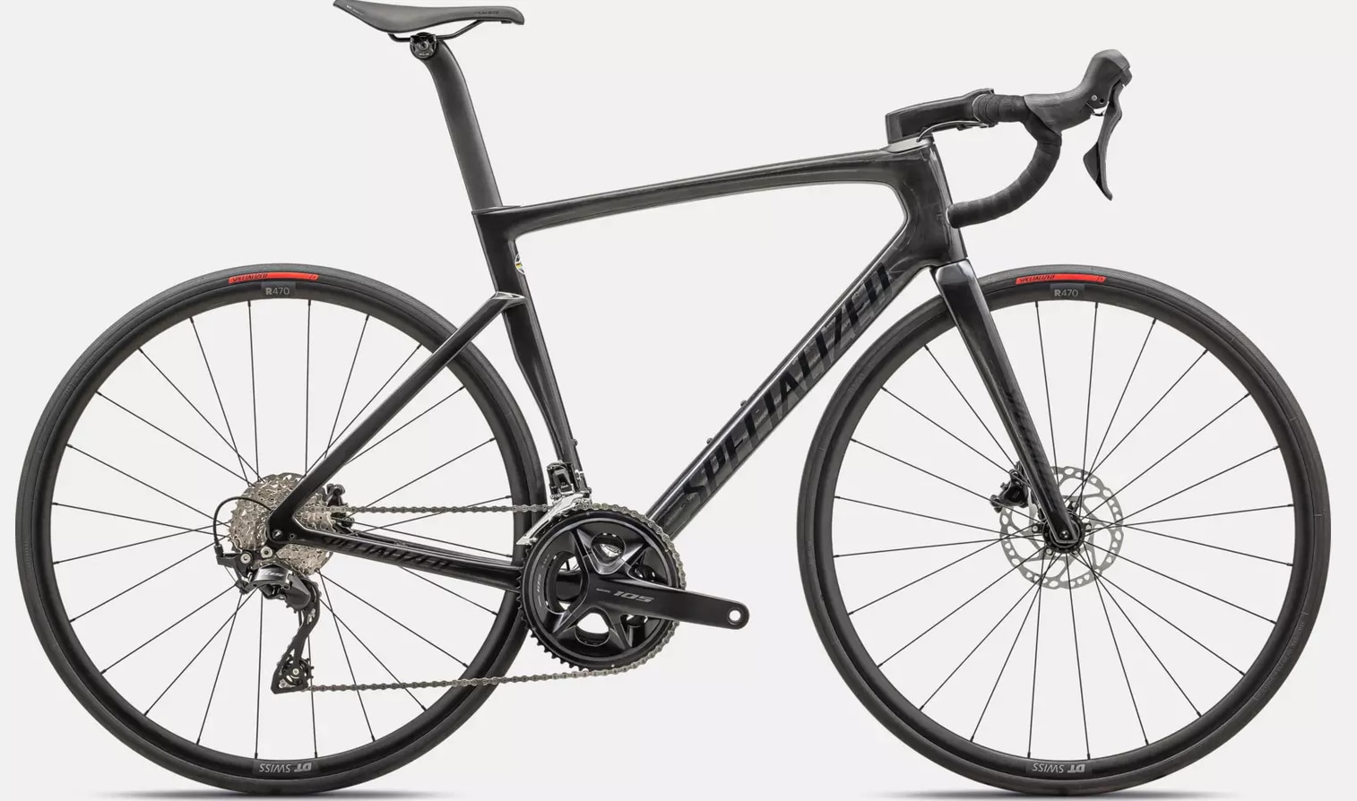 Specialized Cykel, Tarmac SL7 SPORT 105, GLOSS CARBON / METALLIC DARK NAVY