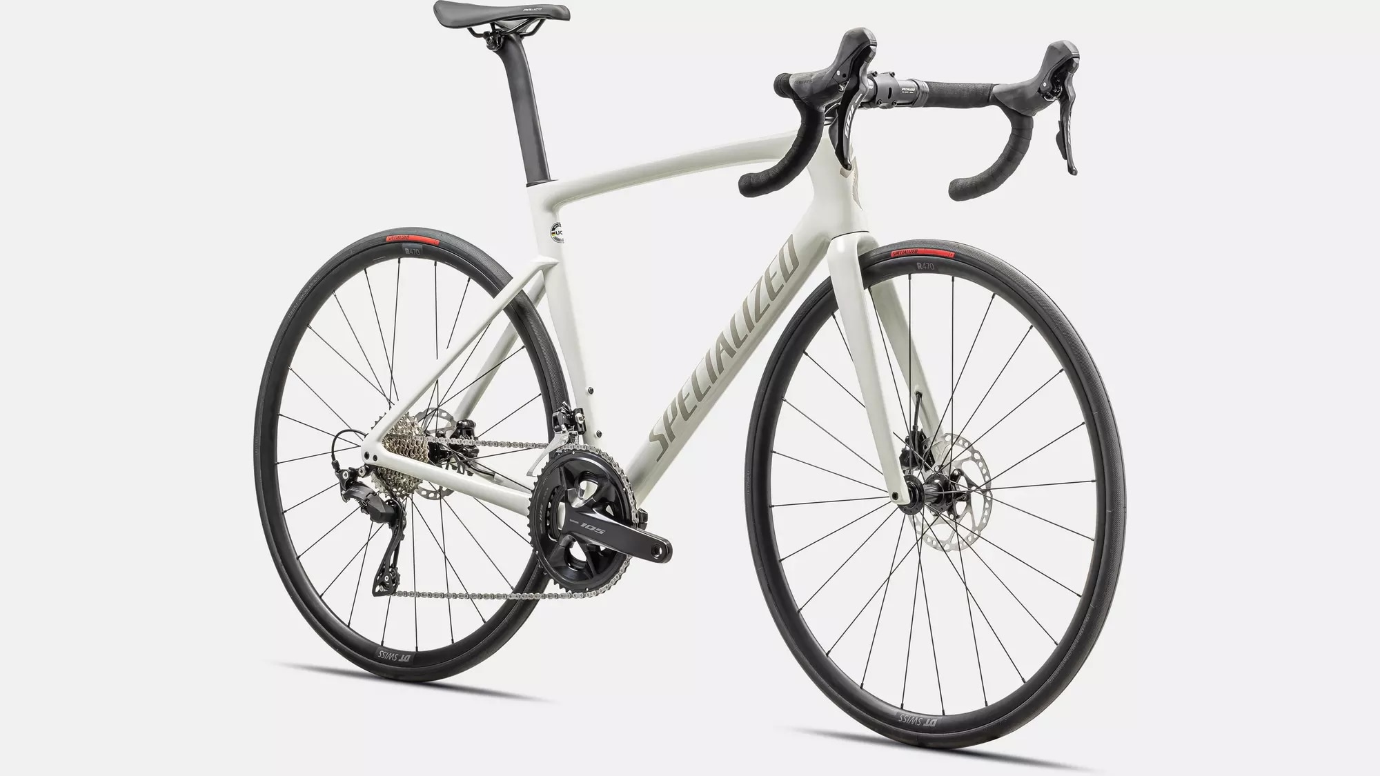 Specialized Cykel, Tarmac SL7, Sport, Gloss Dune White / 10% Chaos Pearl
