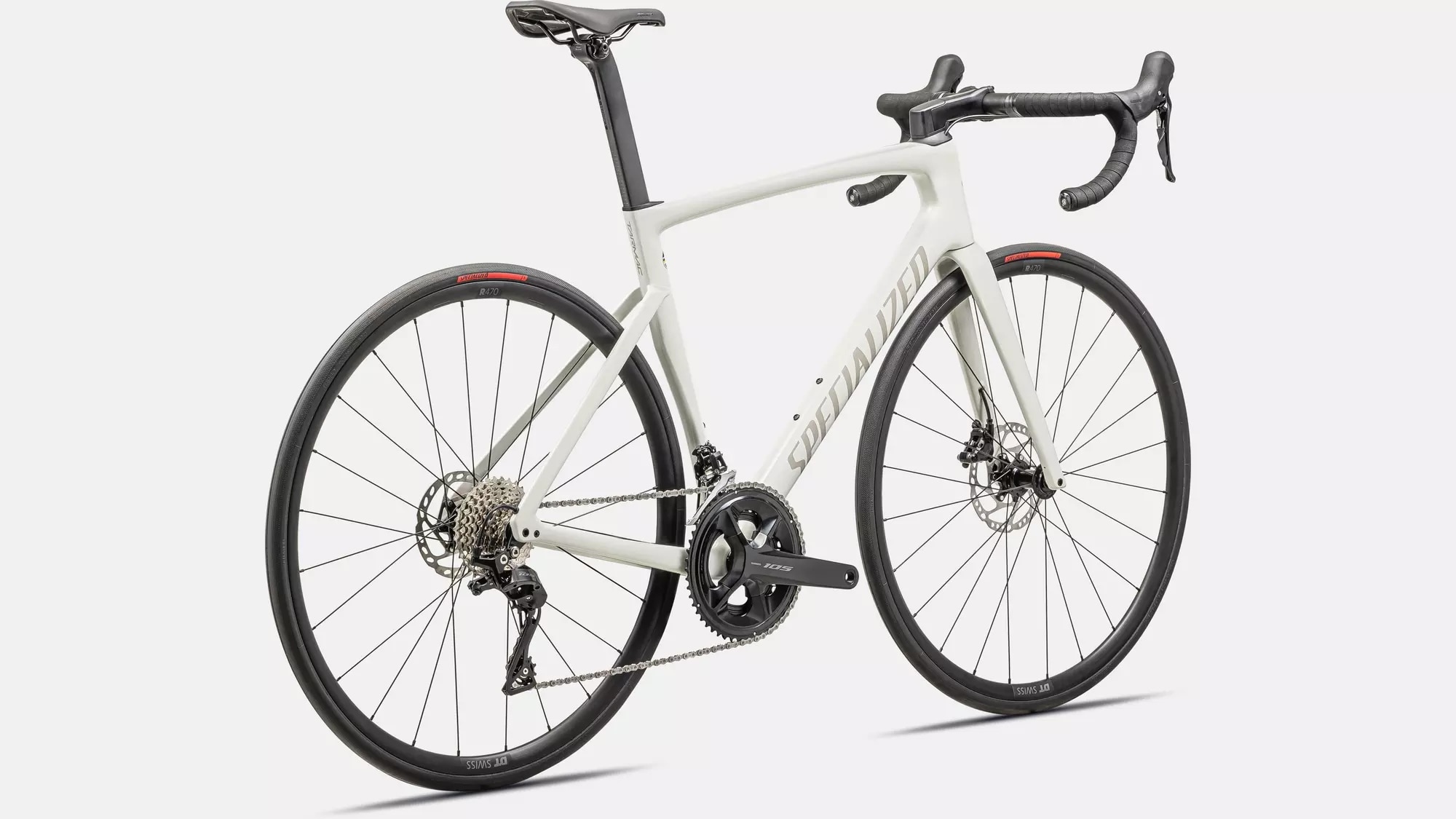 Specialized Cykel, Tarmac SL7, Sport, Gloss Dune White / 10% Chaos Pearl