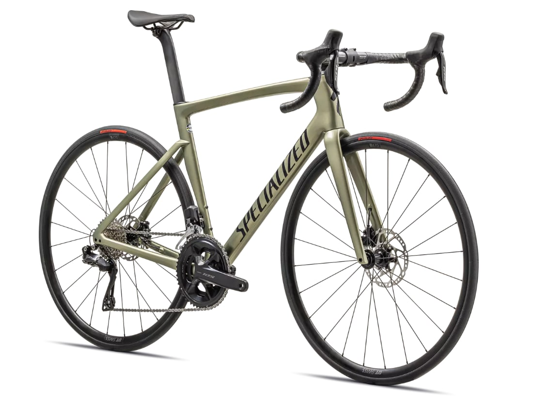 Specialized Cykel, Tarmac SL7 Comp 105 Di2 12sp, GLOSS METALLIC SPRUCE / METALLIC MIDNIGHT SHADOW
