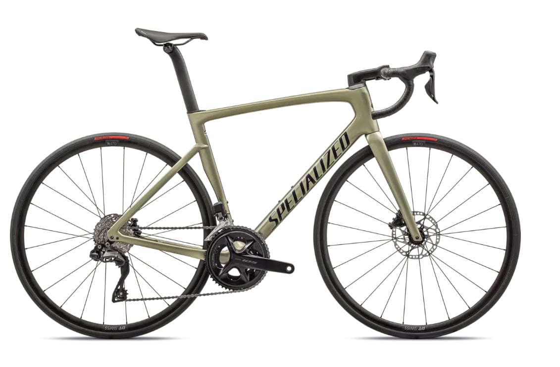 Specialized Cykel, Tarmac SL7 Comp 105 Di2 12sp, GLOSS METALLIC SPRUCE / METALLIC MIDNIGHT SHADOW