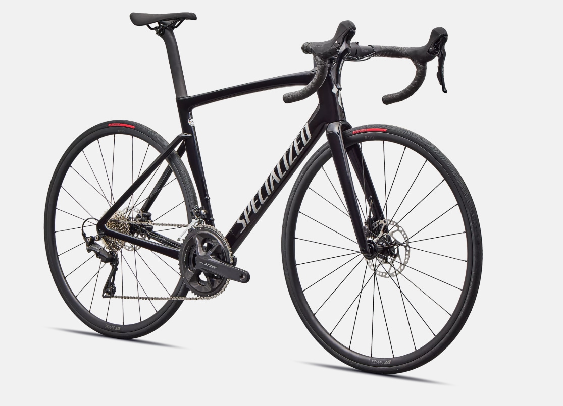 Specialized Cykel, Tarmac SL7 SPORT 105, Gloss Black / Dolomite Metallic