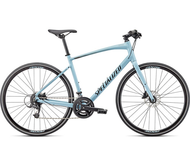 Specialized Cykel, Sirrus 2.0, GLOSS ARCTIC BLUE / COOL GREY / SATIN REFLECTIVE BLACK