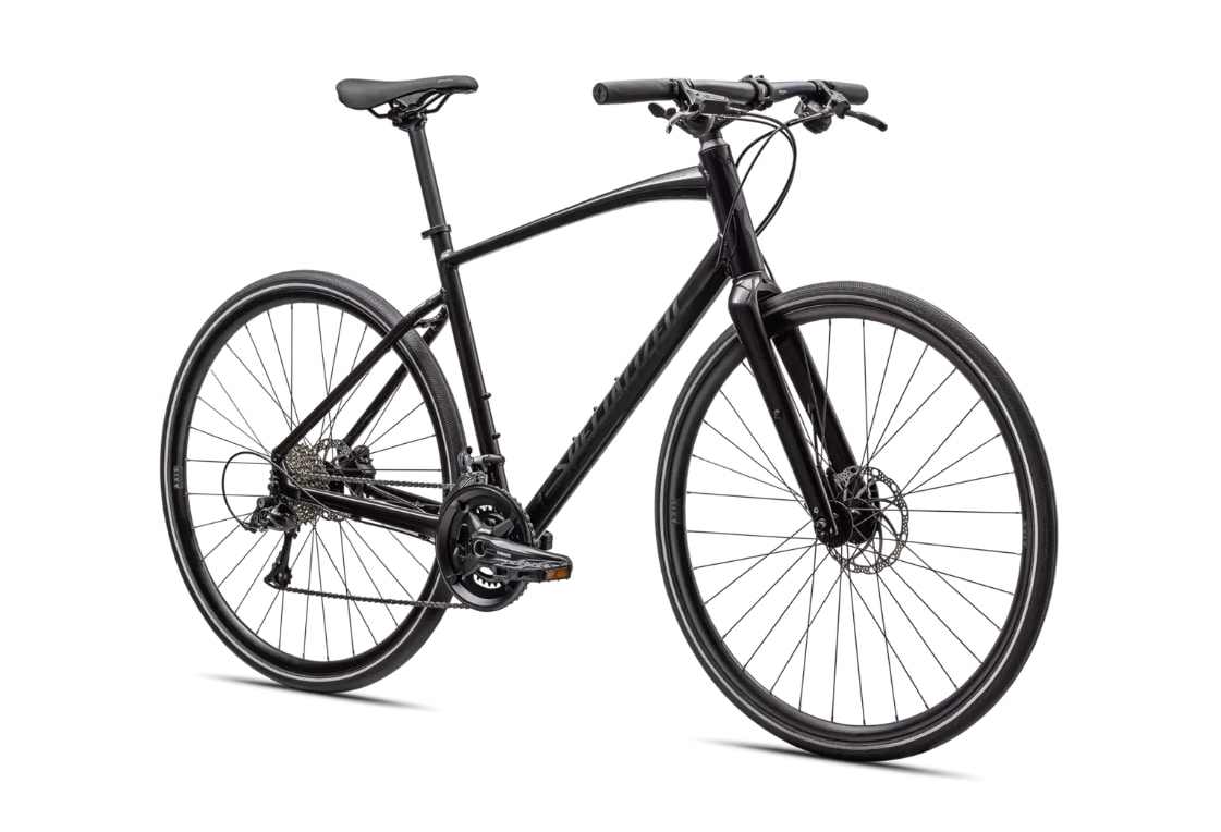Specialized Cykel, Sirrus 3.0, GLOSS METALLIC OBSIDIAN / SATIN OBSIDIAN REFLECTIVE