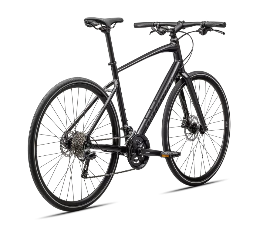 Specialized Cykel, Sirrus 3.0, GLOSS METALLIC OBSIDIAN / SATIN OBSIDIAN REFLECTIVE