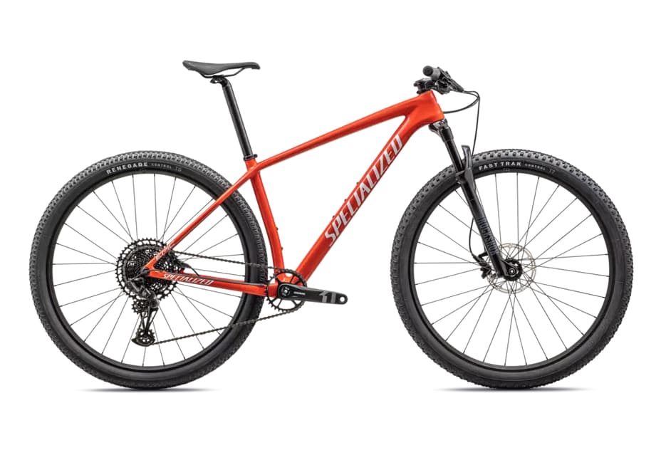 Specialized Cykel, Epic HT, GLOSS FIERY RED/WHITE