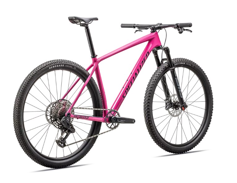 Specialized Cykel, Epic HT Comp AXS, Gloss Rebel Pink / Obsidian