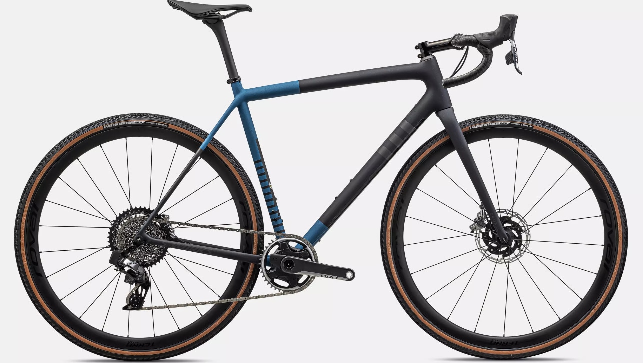 Specialized Cykel, Crux S-Works, SATIN METALLIC DARK NAVY/MYSTIC BLUE/MIDNIGHT SHADOW METALLIC SPECKLE