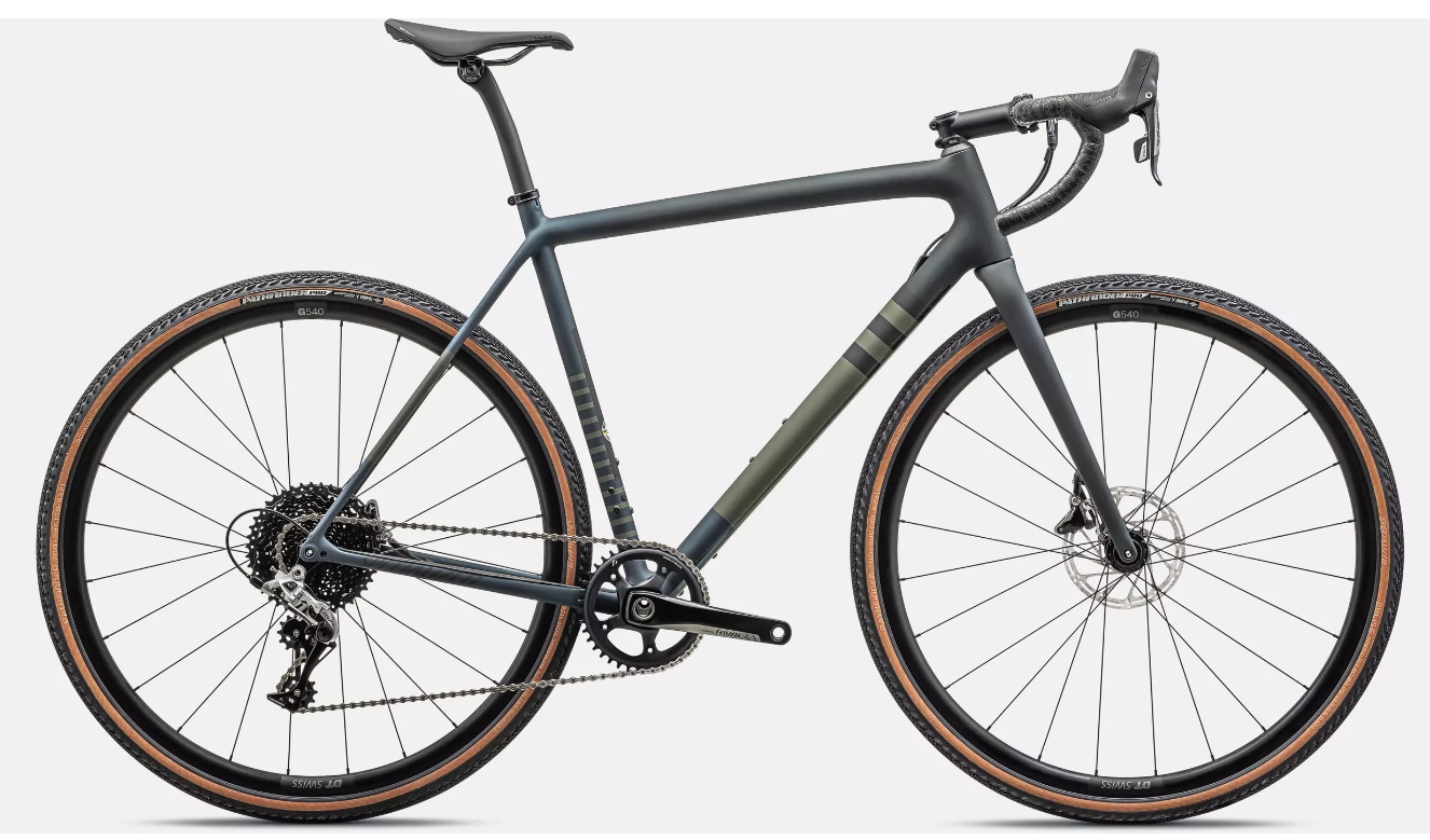 Specialized Cykel, Crux COMP, SATIN SMOKE/BLACK/COOL GREY